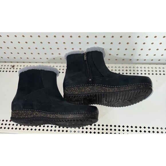 Dansko Mitzy Womens Suede Side Zip Lined Ankle Boots Booties Size EU 39 US 8.5 9 - Picture 5 of 8